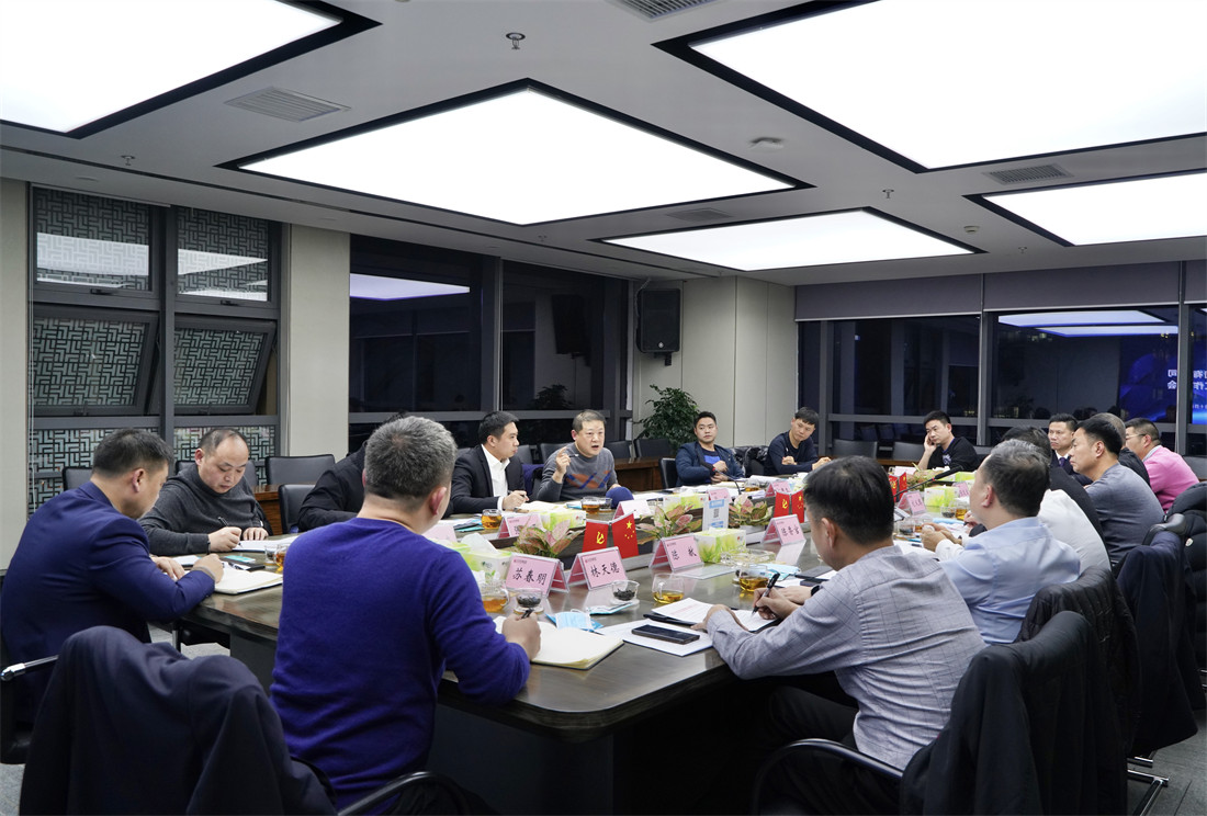 四川省经济和信息化厅副厅长翟刚一行莅临冶控集团调研指导