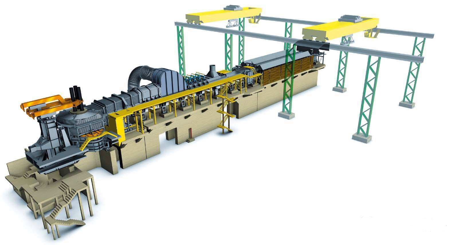 提高 consteel电炉炉龄的工艺实践