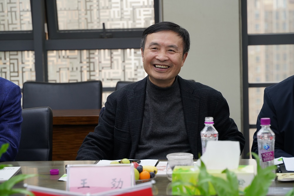 川威集团党委书记,董事长王劲一行到冶控集团交流座谈